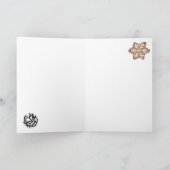 Christmas Cookies and Hot Cocoa Holiday Baking Feestdagen Kaart (Binnen)