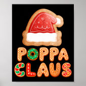 Christmas Cookies Baking Ppa Claus Family Matching Poster (Voorkant)