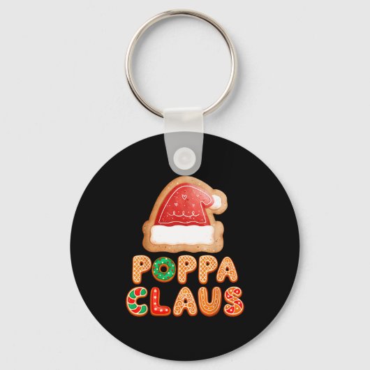 Christmas Cookies Baking Ppa Claus Family Matching Sleutelhanger (Voorkant)