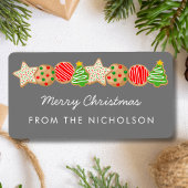 CHRISTMAS COOKIES ETIKET