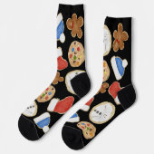 Christmas Cookies Holiday Crew Socks Sokken (Links)