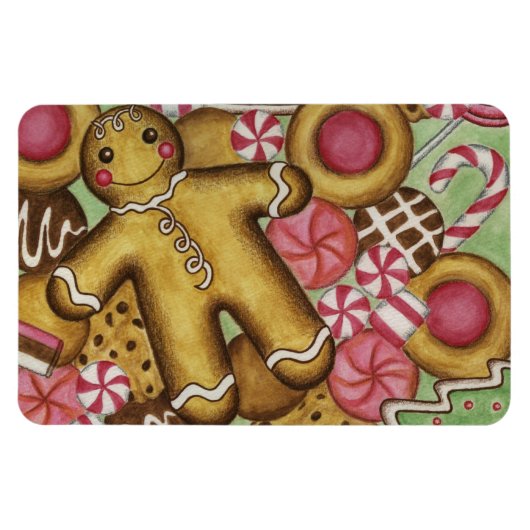 Christmas Cookies Magnet Magneet (Horizontaal)