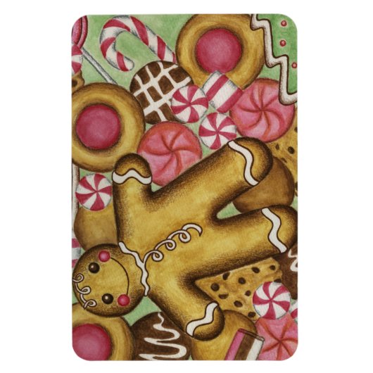 Christmas Cookies Magnet  Magneet (Verticaal)