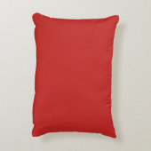***CHRISTMAS COOKIES** PILLOW & SOLID RED BACK ACCENT KUSSEN (Achterkant (Verticaal))