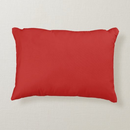 ***CHRISTMAS COOKIES** PILLOW & SOLID RED BACK ACCENT KUSSEN (Achterkant)