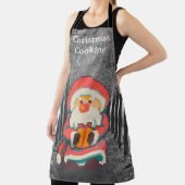 Christmas cooking, Santa pixelart, Pixel Art  Schort (Insitu)