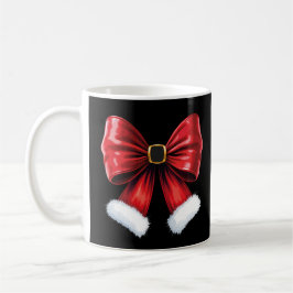 Christmas Coquette Bow Koffiemok