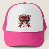 Christmas Coquette Bow Trucker Pet (Voorkant)