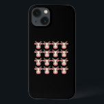 Christmas Coquette Highland Koe Western Xmas Case-Mate iPhone Case<br><div class="desc">Christmas Coquette Highland Koe Western Xmas Esthetisch</div>