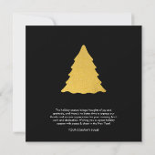 Christmas Corporate Business Logo Holiday Gold (Achterkant)