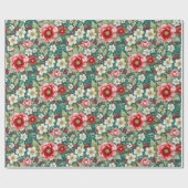 Christmas Country Garden Cadeaupapier (Vlak)