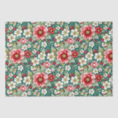 Christmas Country Garden Tissuepapier (Voorkant)