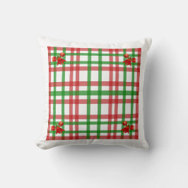 Christmas Country Plaid Pillow Kussen