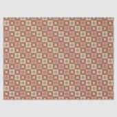 Christmas Country Star Quilt Blocks Tissuepapier (Voorkant)