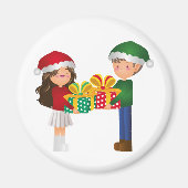 Christmas Couple Magnet (Voorkant)