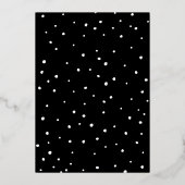 CHRISTMAS COUPLE moderne bootfoto CHEERT overlay Folie Uitnodiging (Achterkant)