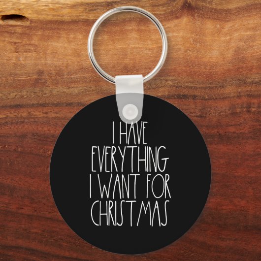 Christmas Couple Shirt Funny Xmas Matching I Have Sleutelhanger (Voorkant)