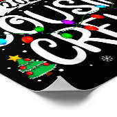 Christmas Cousin Crew 2025 Family Matching Xmas Pa Poster (Hoek)