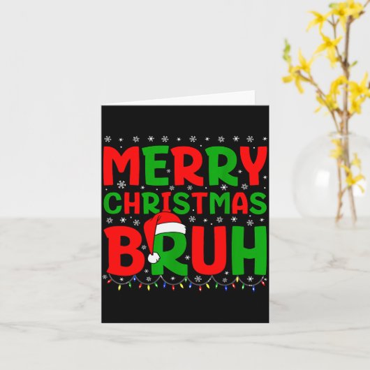 Christmas Cousin Crew 2025 Matching Xmas Family Pa Kaart (Gele Bloem)