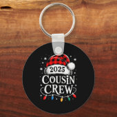 Christmas Cousin Crew 2025 Matching Xmas Family Pa Sleutelhanger (Voorkant)