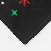 Christmas Cousin Crew 2025 Xmas Funny Matching Fam Fleece Deken (Hoek)