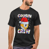 Christmas Cousin Crew 9 Ball Billiard Pajamas Fami T-shirt (Voorkant)