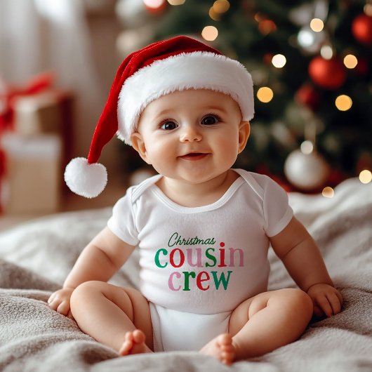 Christmas Cousin Crew Matching Family Romper