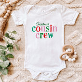 Christmas Cousin Crew Matching Family Romper