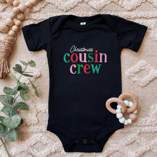 Christmas Cousin Crew Matching Family Romper