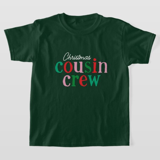 Christmas Cousin Crew Matching Family T-shirt (Laagn)