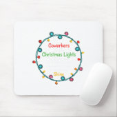 Christmas Coworkers Are Like Christmas Lights Funn Muismat (Met muis)