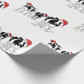 Christmas Cows Cadeaupapier (Hoek)