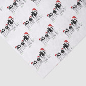 Christmas Cows Tissuepapier (Detail)