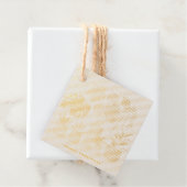 Christmas Cream Green Potted Planten Bedankjes Labels (Met doos)