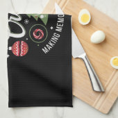 Christmas Crew 2024Familie Matching Kerstfeest Theedoek (Quarter Fold)