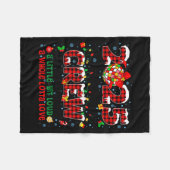 Christmas Crew 2025 Family Christmas Matching Xmas Fleece Deken (Voorkant (Horizontaal))