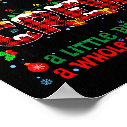 Christmas Crew 2025 Family Christmas Matching Xmas Poster (Hoek)