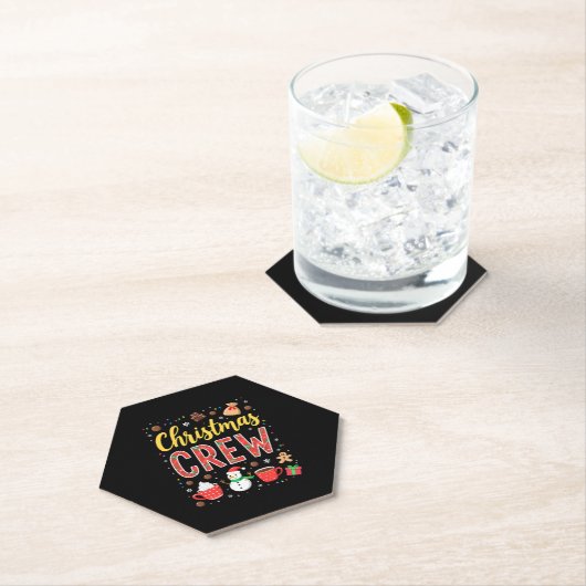 Christmas Crew (2) Kartonnen Onderzetters (Insitu)