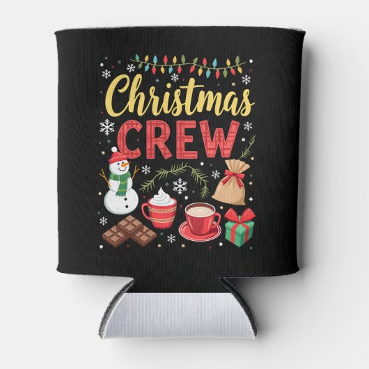 Christmas Crew (3) Blikjeskoeler (Voorkant)