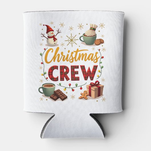 Christmas Crew Blikjeskoeler (Voorkant)