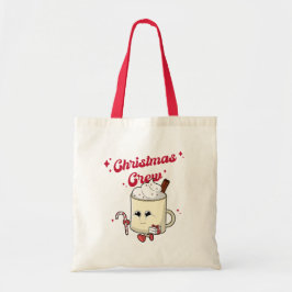 Christmas Crew Canvas tas