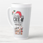 Christmas Crew Dog Latte mok (Linkerhoek)