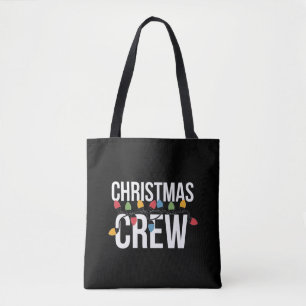 Christmas Crew Familie Kerstvakantie Tote Bag