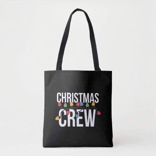 Christmas Crew Familie Kerstvakantie Tote Bag (Voorkant)