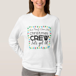 Christmas Crew Familie T-shirt