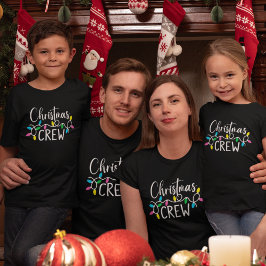 Christmas Crew Funny Family Christmas T-shirt