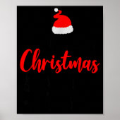 Christmas Crew Funny Matching Squad Pajamas Xmas G Poster (Voorkant)