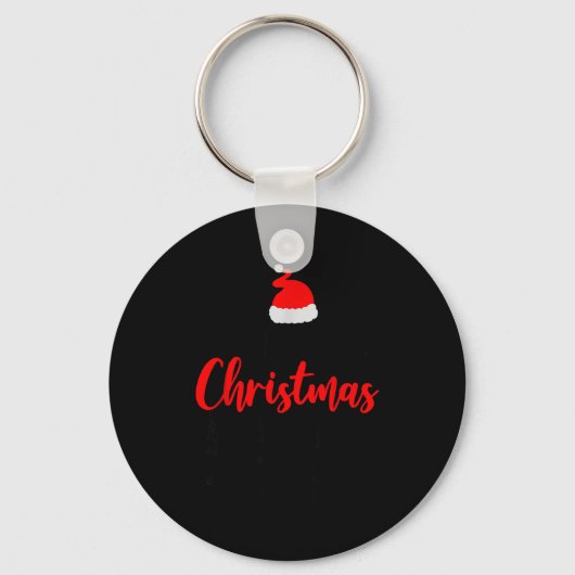Christmas Crew Funny Matching Squad Pajamas Xmas G Sleutelhanger (Voorkant)