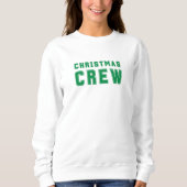 Christmas Crew groene trui (Voorkant)