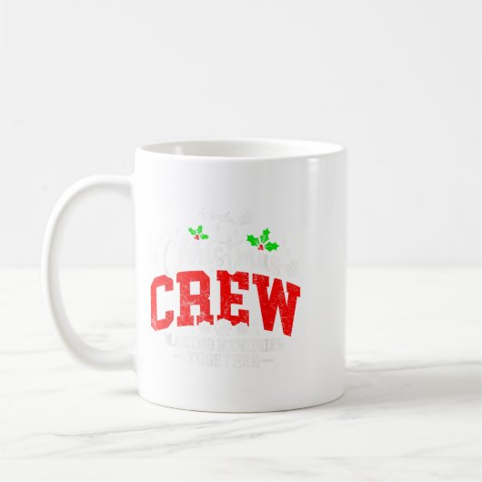 Christmas Crew Making Memories Together Matching F Koffiemok (Links)